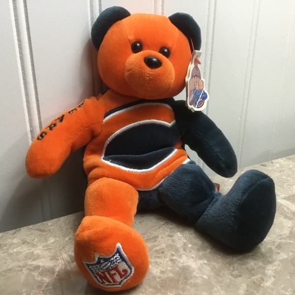 NFL Chicago Beanie Bear (Team Pigskin Bears) - Picture 2 of 6